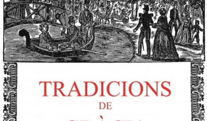 Reedició "Tradicions de Gràcia", de Joan Amades (2016). Font: 