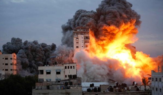 Els bombardejos israelians sobre Gaza ja han causat més de 2.700 morts. Font: UNRWA (X)