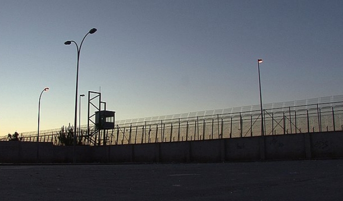 La tanca de Melilla en una imatge d'arxiu. Font: StephaneMGrueso (Wikimedia Commons)