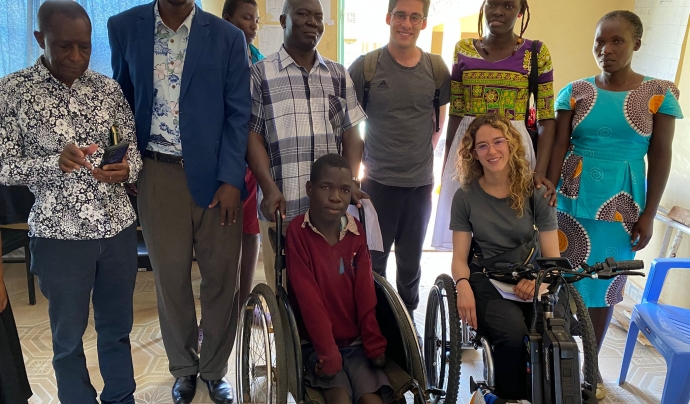La Jana i el Gerard, cofundadors de Capaç i Válida, van viatjar a Kènia per avaluar les necessitats del projecte. Font: Capaç i Vàlida