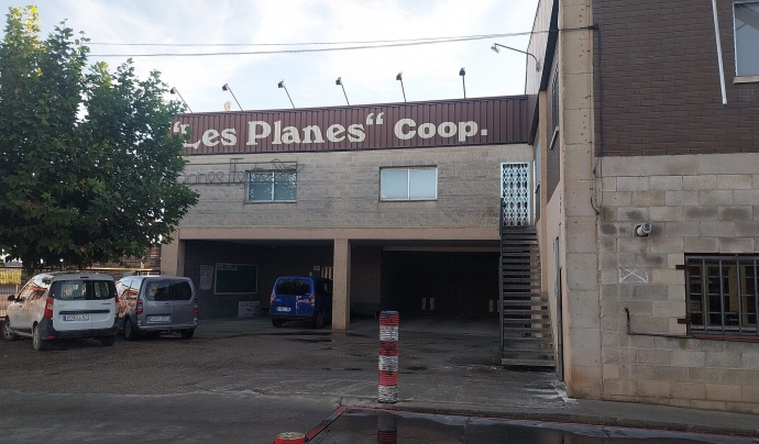 Instal·lacions i activitats habituals a la cooperativa Les Planes (Torregrossa, Pla d'Urgell) Font: Cooperativa Les Planes