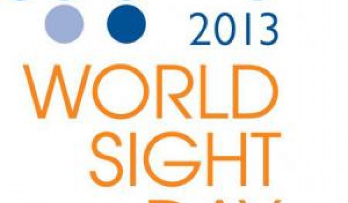 Logotip del Dia Mundial de la Visió 2013 Font: 