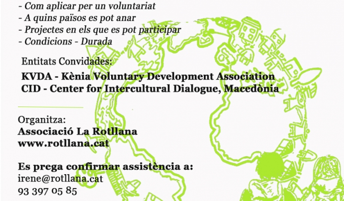 xerrada informativa sobre voluntariat internacional