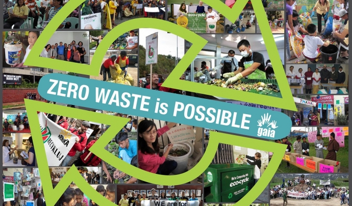 Les iniciatives Residu Zero estan agrupades en la Zero Waste International Alliance (GAIA) ( imatg : zwia.org)  Font: 
