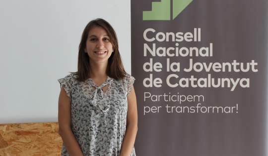 Georgina Rodríguez, responsable de l'àrea de gènere del CNJC i membre del Secretariat. Font: CNJC