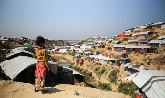 Camp de refugiats de la comunitat rohingya Font: La Sexta