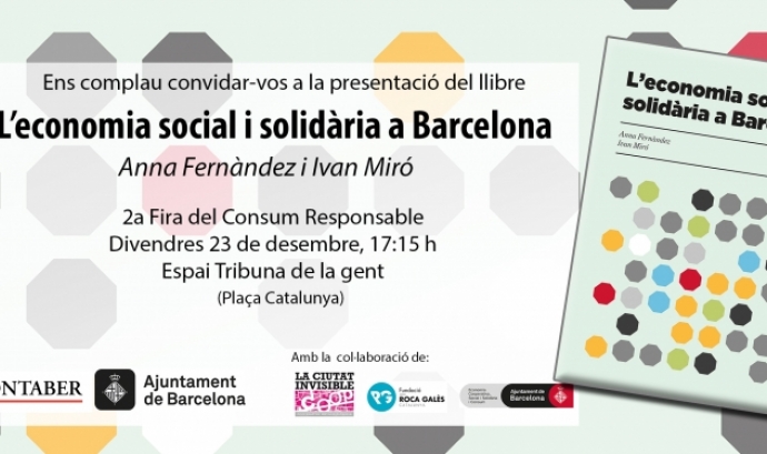 Presentació del llibre "L'economia social i solidària a Barcelona"