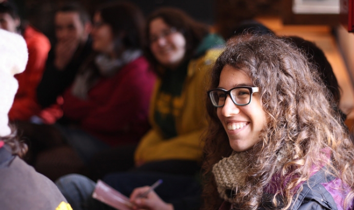 Participants de l'Escola d'Esplac 2014 Font:  Esplais Catalans Esplac (Flickr)