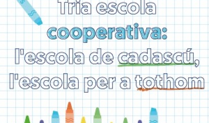 Escoles cooperatives. Font: Plana web de FeCEC