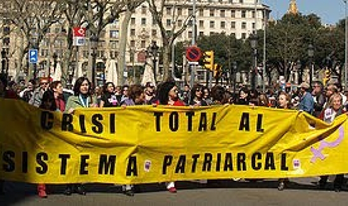 Dia Internacional de la Dona Treballadora, Barcelona 2009 Font: 