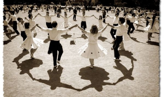 Amb motiu dels Jocs Olímpics, s'han programat actuacions de sardanes a Londres Font: 