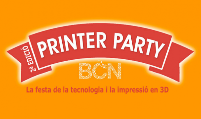 Printer Party BCN, la festa de la tecnologia i la impressió 3D!