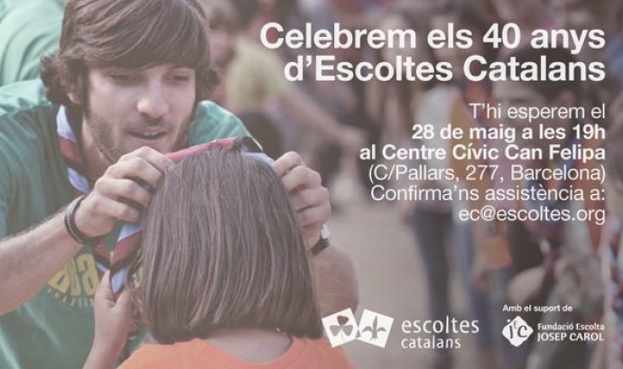 Celebrem el 40è aniversari d'Escoltes Catalans