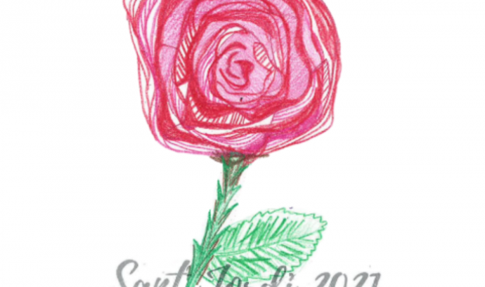 Un dels models de les roses digitals fetes pels participants de l'EICASCANTIC Font: EICASCANTIC