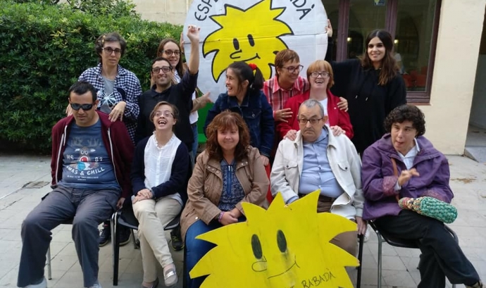 L'Esplai Rabadà apropa el lleure a persones amb discapacitat intel·lectual a Mataró. Font: Esplai Rabadà