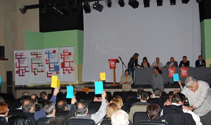 Assemblea de la CONFACV l'any 2011, a Pineda de Mar. Font: CONFAVC a Flickr