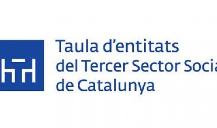 Logo de la  Taula d'entitats del Tercer Sector Social de Catalunya Font: 