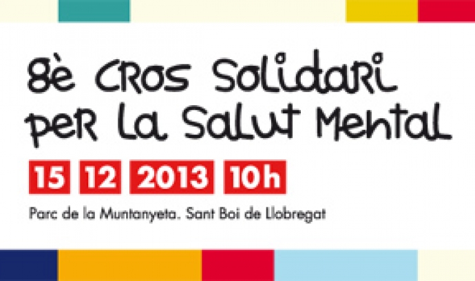 Imatge cartell 8è Cros Solidari per la Salut Mental 