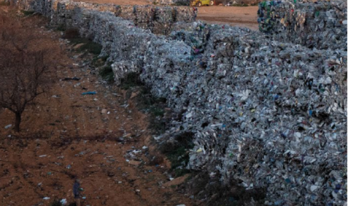 Espanya ocupa el tretzè lloc en exportació de residus plàstics.  Font: Greenpeace