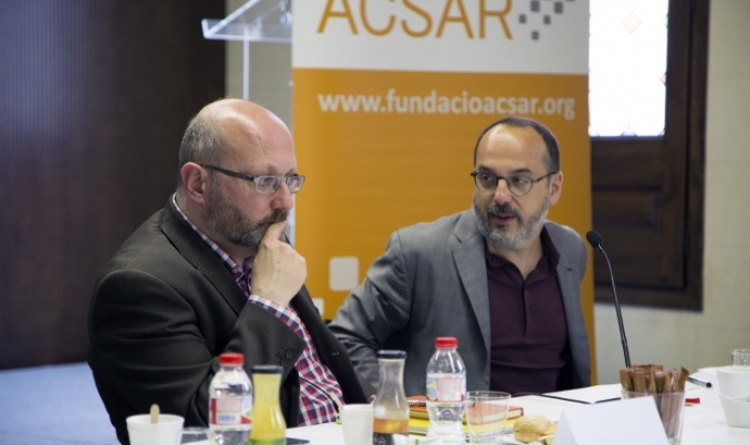 Fotografia de la Fundació ACSAR en un acte. Font: Fundació ACSAR