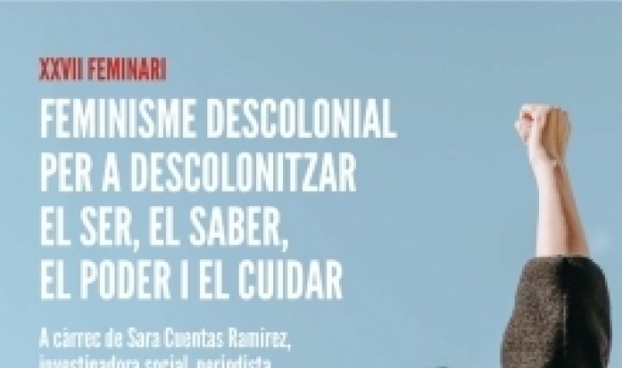 Cartell del seminari sobre feminismes decolonials