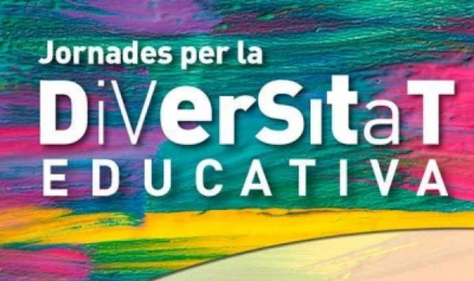 Fragment del cartell oficial de les 'Jornades per la Diversitat Educativa'. Font: Ajuntament de Montcada i Reixac