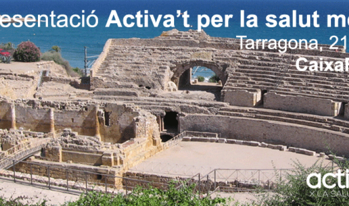 Presentació "Activa’t per la salut mental" a Tarragona