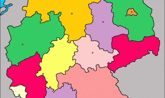 Mapa d'Alemanya