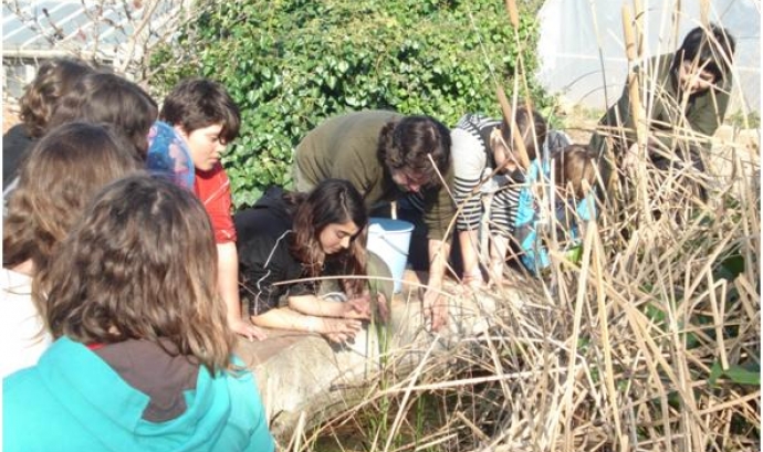 Projecte d'aprenentatge servei de l'Institut Bosc de Montjuïc.