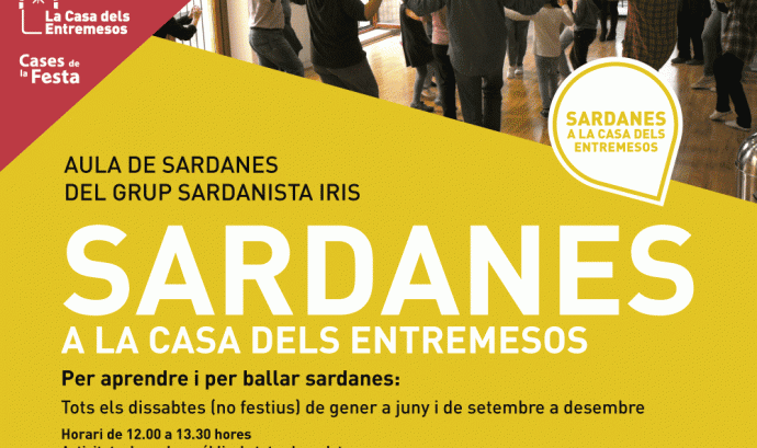 Cartell de la iniciativa 'Aula de Sardanes'