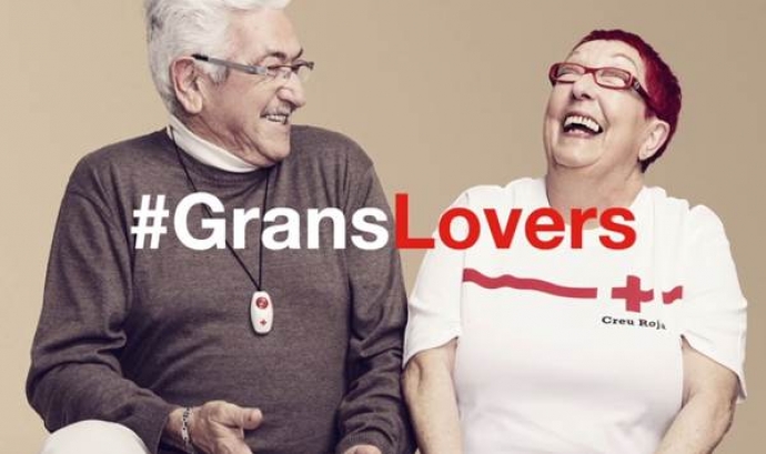 Imatge promocional de la campanya #GransLovers. Font: Creu Roja de Catalunya