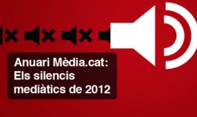 Imatge de l'Anuari Media.cat: els silencis de 2012