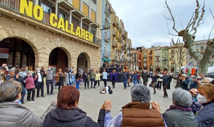 L'objectiu principal de la Capital de la Sardana 2022, Balaguer, és modernitzar aquest ball tradicional per apropar-lo als joves. Font: Víctor Rodríguez - Confederació Sardanista de Catalunya