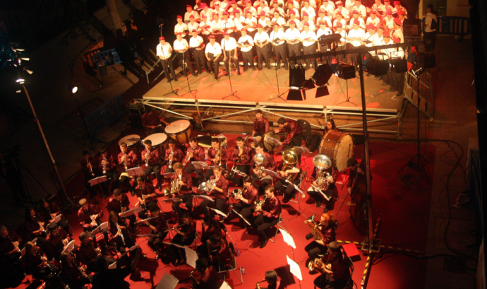 Imatge d'un concert a Arenys de Mar