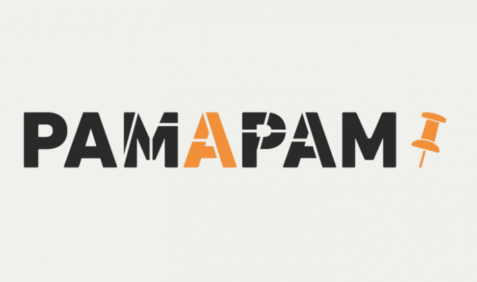 Logotip de Pam a Pam. Font: Setem