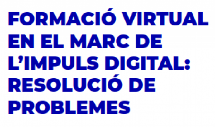 Formació virtual en el marc de l'impuls digital. Font: Federació de Cooperatives de Treball de Catalunya