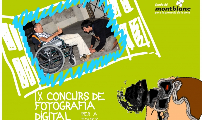 Cartell del IX Concurs de Fotografia Digital per a Joves Voluntaris