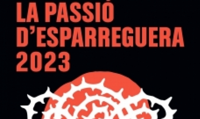 Fragment del cartell oficial de la FiraPassió 2023. Font: La Passió d'Esparreguera