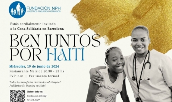 Sopar Solidari de la Fundació NPH: Barcelona, Junts per Haití