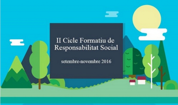 El II Cicle formatiu de Responsabilitat Social està organitzat per RSCat i el Consell de Relacions de Laborals de Catalunya. Font: RSCat