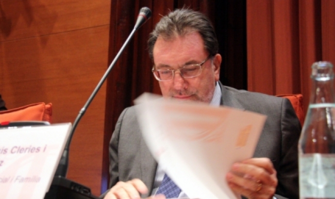 Josep Lluís Cleries, conseller de Benestar Social i Família Font: 