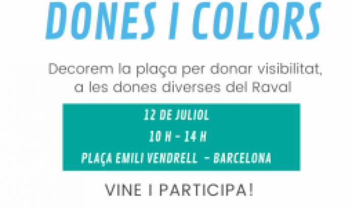 Cartell 'Dones i colors' (Colectic)