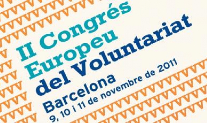 Logotip II Congrés Europeu del Voluntariat