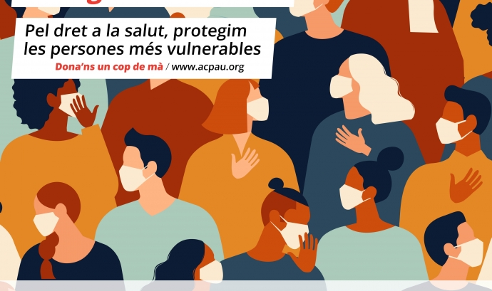 Campanya Emergència Covid-19 Font: Associació Catalana per la Pau