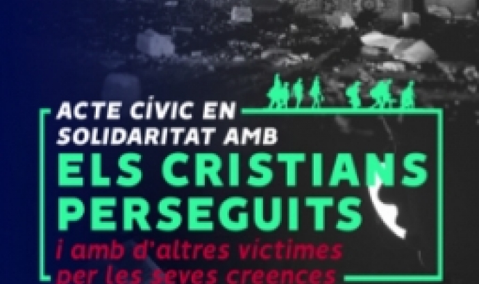 Acte cívic en solidaritat amb les víctimes per les seves creences