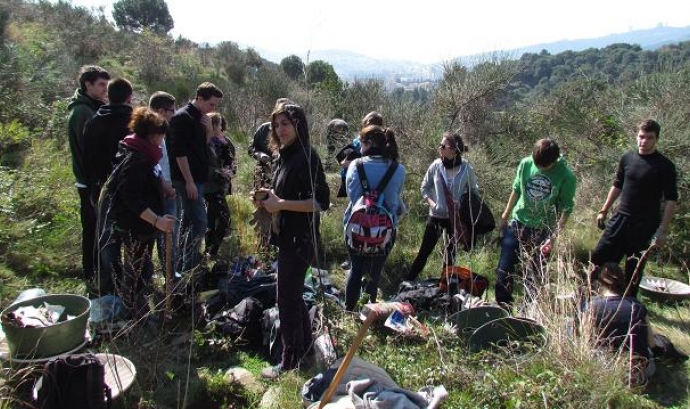 Jornada de voluntariat ambiental a Collserola amb Depana (imatge: depana.org) 