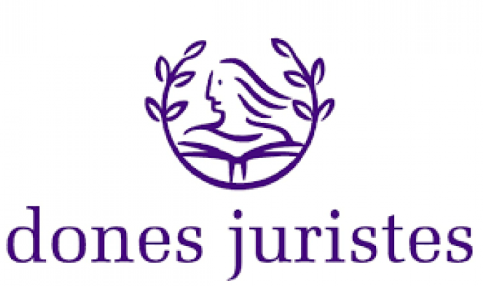 Logotip de Dones Juristes. Font: Dones Juristes