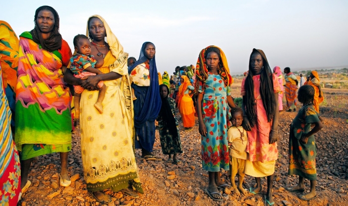 Dones de Darfur (Font: Juliana Rico Aguedo) Font: 