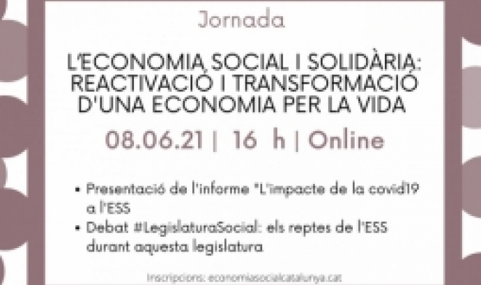 Jornada sobre la futura Llei d'Economia Social i Solidària de Catalunya. Font: Associació Economia Social i Solidària.