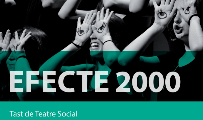 Cartell del teatre "Efecte 2000" / Font: Ajuntament de Maresa